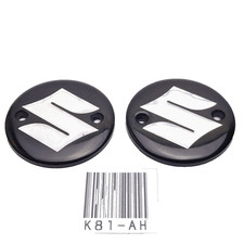 Gas Tank Emblem Badge Silver