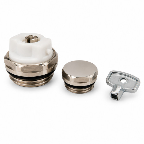 Radiator air vent bleed - air, valve