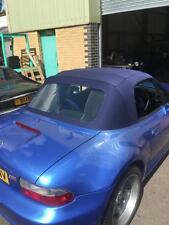 BMW Z3 - New Blue Soft Top Mohair hood With Plastic Rear Window