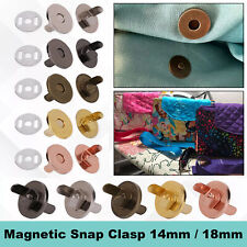 Magnetic Snap Buttons Fasteners Clasps Closures for Purses Bags Sewing & Leather