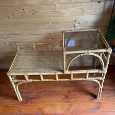 Vintage mid century bamboo