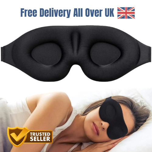 Soft padded eye mask - 3d,