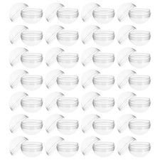 50pcs Clear Gumballs Capsule