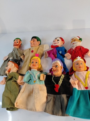 Vintage punch judy hand - vintage, &