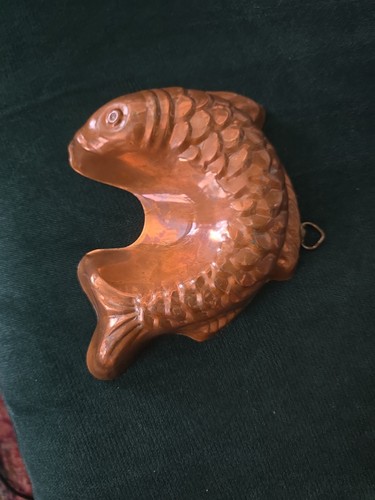 Vintage copper fish - vintage,
