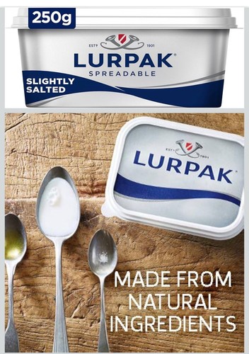Lurpak slightly salted - lurpak,