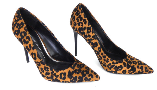 Zara heels leopard print - zara,