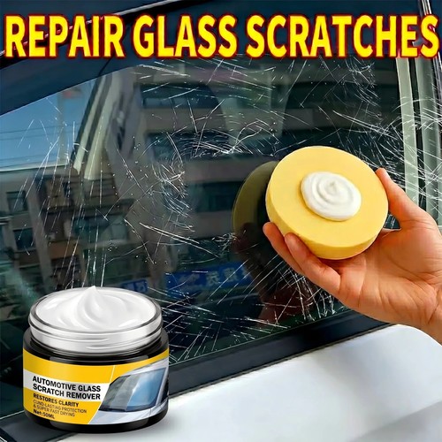 Car glass polishing compound - glass,