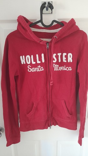 Hollister hoodie women - women's, red