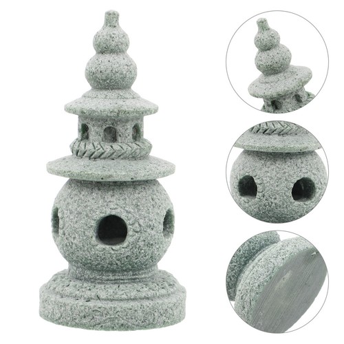Japanese pagoda statue fish - japanese,