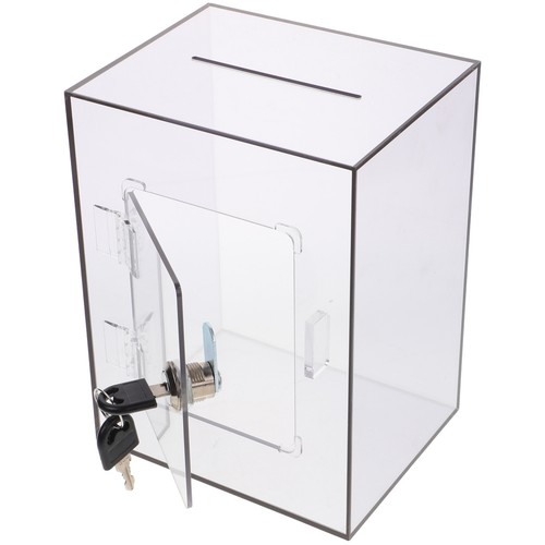 Lockable donation box - donation, boxes