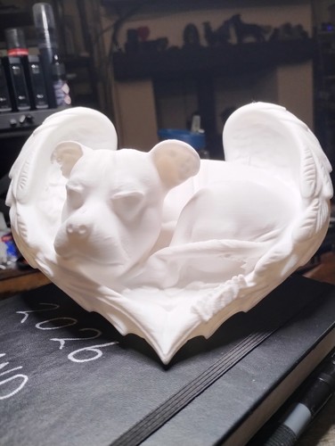 Staffie bull terrier - bull, memorial