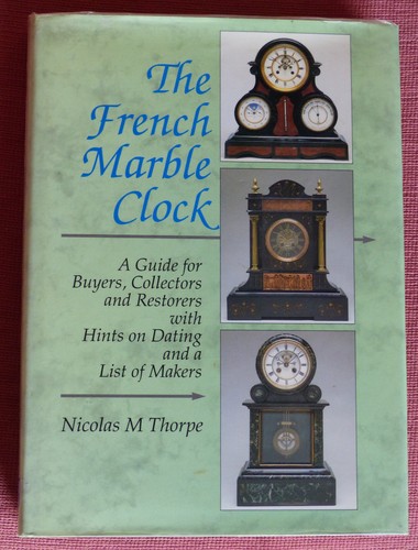 The french marble clock - marble,