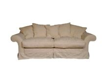 Tetrad Replacement Loose Covers NEW Alicia Grand Sofa Jacobean Flower Champagne