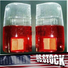 FIT 1989-97 Toyota Hilux Pickup SR MK3 LN85 LN106 Tail Light Lamp Lens Pair