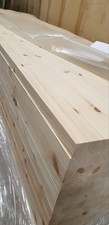 Solid Redwood Pine Panels Cut