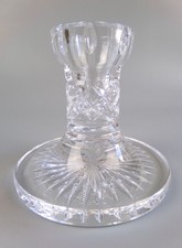 Waterford LISMORE Candlestick. Taper Candle Holder. Cut Crystal Glass. Single 4"