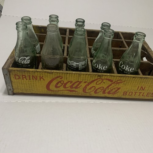 1950s vintage coca cola - vintage, crate