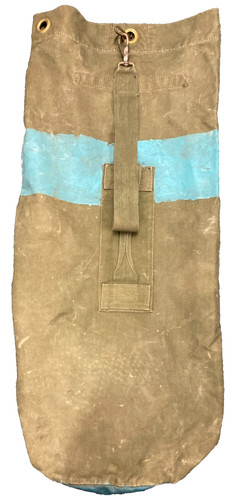 Vintage duffel kit bag - duffel,