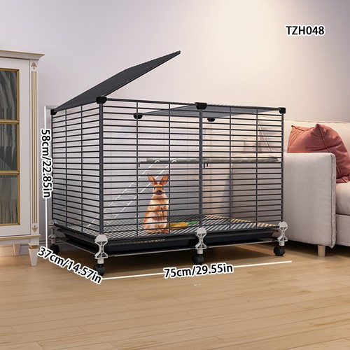 Large double layer rabbit - layer, cage