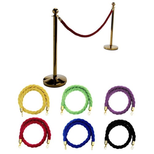 Rope stanchion queue - ,