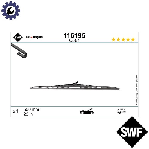 Wiper blade 116195 for - wiper,