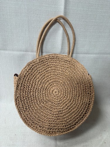 Fat face brown beige rattan - fat,