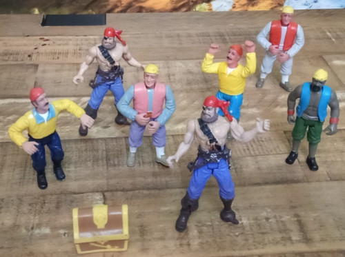Elc vintage pirate figure - elc,