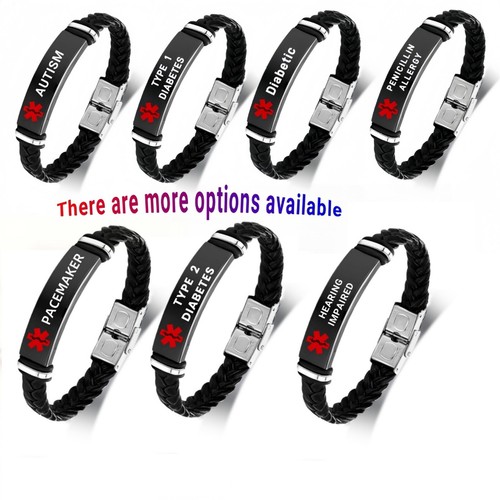 Medical alert luxe bracelet - alert,
