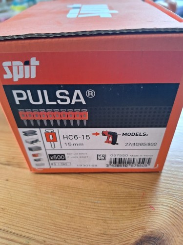 Spit pulsa 15mm nails with - , gas