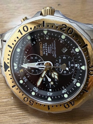 Seiko scuba master titanium - seiko,