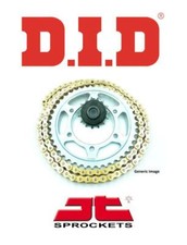 Kawasaki ZZR1400 06-10 DID ZVMX Gold X-Ring Chain & JT RB Sprocket Kit