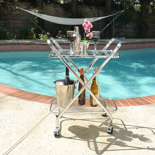 Serving tray table - serving, bar