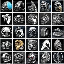 Cool Skull Man Ring 316L