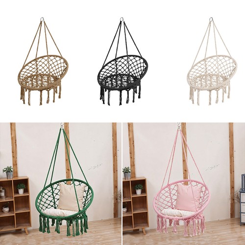 Home hanging macrame hammock - macrame,
