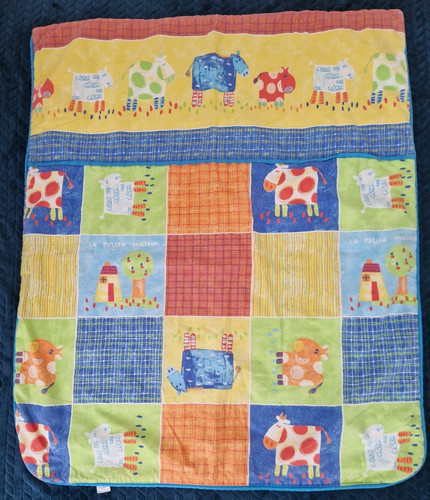 Zorbit vintage baby cot - vintage, quilt