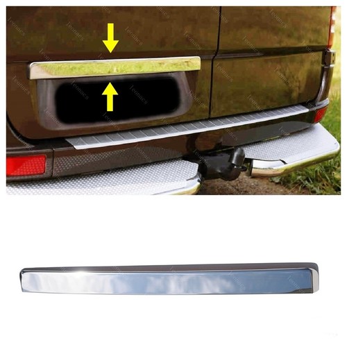 Chrome rear trunk tailgate - trunk,