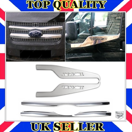 Chrome front grill pcs - chrome,