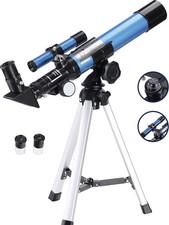 Aomekie Portable Astronomy Telescope for Kids 40/400mm with Compass and Tripod