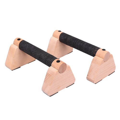 Wooden parallettes push - wooden, up