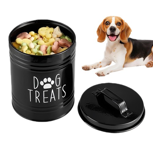 Dog food container - container, metal