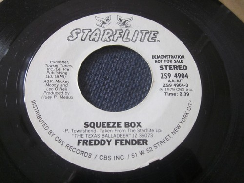 Freddy fender squeeze - box, 7"
