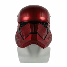 Cosplay Star Wars 9 The Rise of Skywalker Sith Trooper Red Helmet Halloween Prop