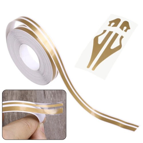 Double line tape decal - tape,