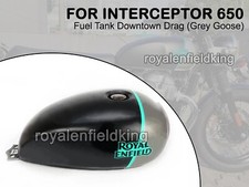 Genuine Royal Enfield Interceptor 650 "Grey Goose Petrol Fuel Tank"