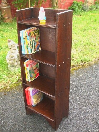 Antique oak bookcase - ,, arts