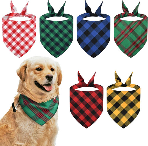 Pieces dog bandanas stylish - 6,