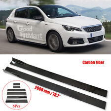 Carbon Fiber Side Skirts Lip