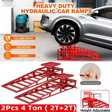 2 x Heavy Duty Metal Car Ramp