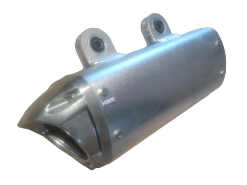 Silencer end muffler silver - end,